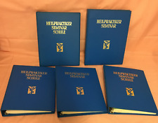 5 Ordner Heilpraktiker Seminar Schule gebraucht Studienunterlagen  /120.11
