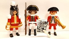 3x PLAYMOBIL GARDE SOLDATEN