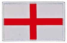 St George Official VELCRO® English Patch 8x5cm UK British England Badge