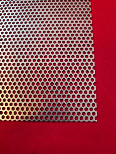 Lochblech aluminium 1mm - aluminium,