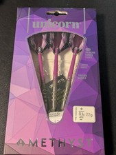 Unicorn Amethyst 3 90% - 22 Gramm - Steeldarts nahezu neu mit oOVP