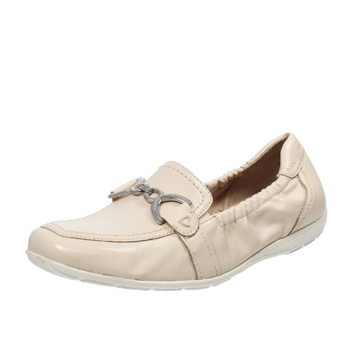 Caprice leder halbschuhe beige - caprice,