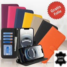 Handyhülle Echt Lederhülle