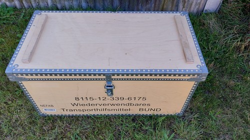 Transportkiste bundeswehr holz - bundeswehr,