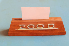 Mercedes Benz Oldtimer Emblem 200D Briefbeschwerer für Visitenkarten W114/115 /8