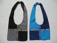 Tasche Umhängetasche Flower Power Sari Borte Goa Hippie Indien Bollywood