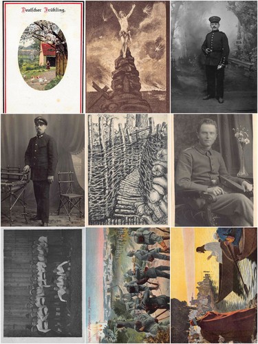 10x feldpost konvolut wk - 10x, 1.wk