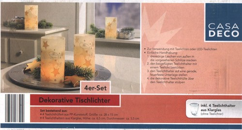 Dekorative tischlichter - dekorative,