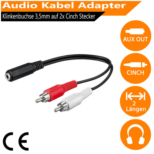 Audio kabel 5mm klinke - audio,
