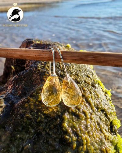 585 gold ohrringe - gold, mit