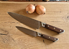 Ultra Scharf Ultra Hart 2 tlg. Damast Stahl Messer Set Chefmesser Office Office