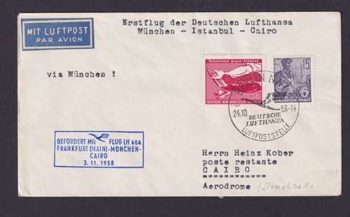 Flugpost brief air mail - flugpost,