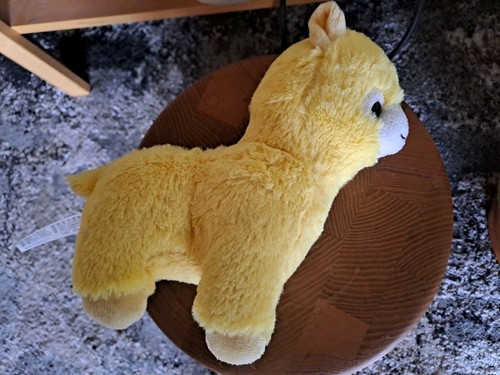 Lama gelb plüschtier - gelb,