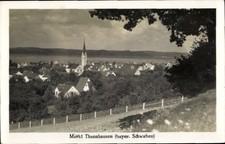 Ak Markt Thannhausen in