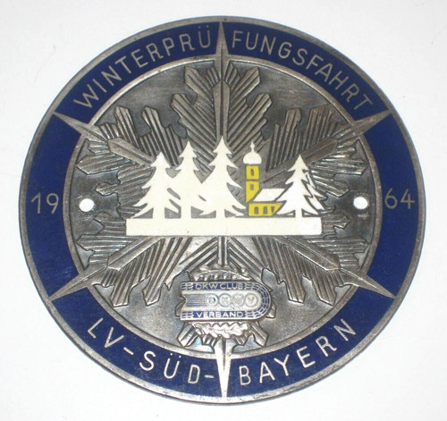 Emaille kühler plakette - kühler, dkw