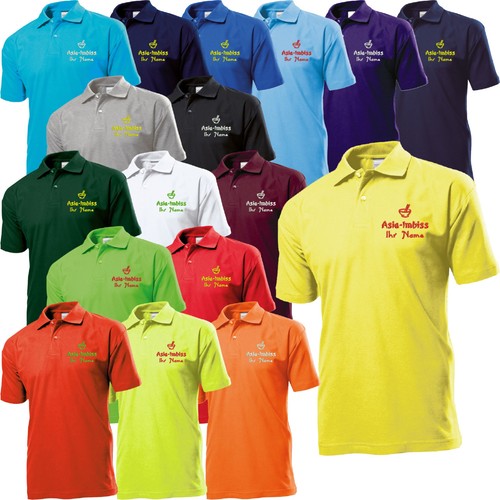 Poloshirt bestickt mit motiv - bestickt,