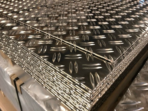Aluminium riffelblech 2 - aluminium,