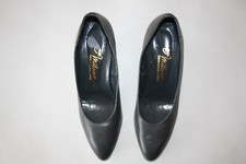 Lederschuhe Pumps Damen Schuhe Leder Damenschuhe - NEU - Größe 39 - Farbe: Grau