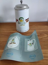 Bundeswehr Bierkrug Zinndeckel