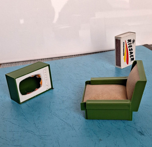 Puppenhaus miniatur lot - lot, 2-tlg