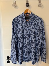 Neues Orvis Tech Chambray 1971 Camo Blue Größe XL Hemd!