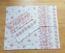 DDR Kinderwagengarnitur 2tlg 76 x 65 + 36 x 32 cm VEB Planet, Kinderbettwäsche