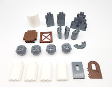 Lego 24 Teile Ritter Konvolut Harry Potter Piraten Burg Felsen versch. Formen
