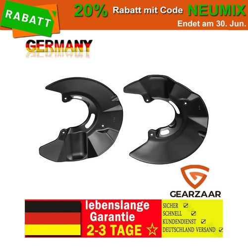 Ankerblech schutzblech - 2x,