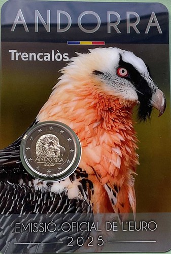 Andorra euro coincard 2025 - 2,
