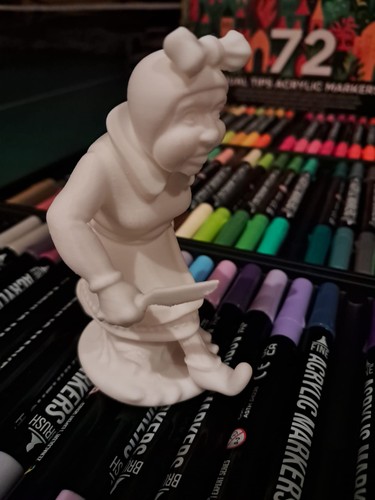 Deko figur witwe bolte - figur, bolte"