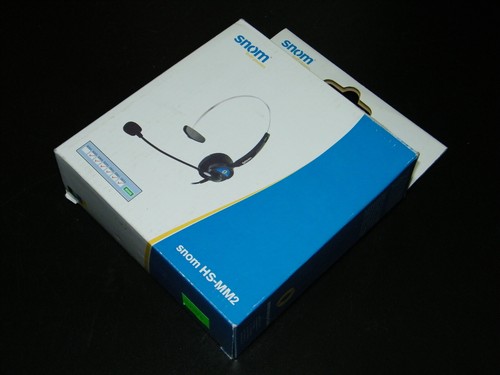 Snom mm2 monaurales headset - snom,