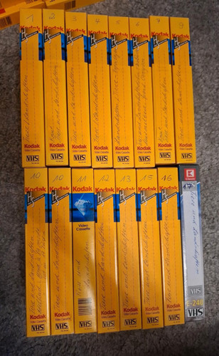 Vhs kassetten videokassetten - kassetten,