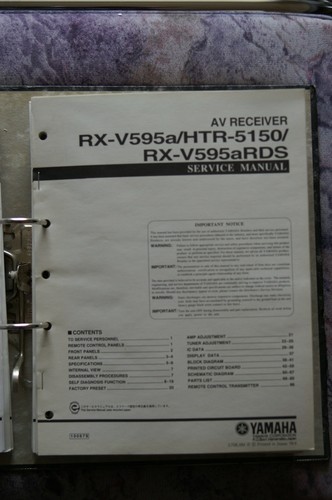 Service manual für yamaha - für,