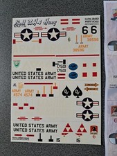 ?Print Scale 1:35 Bell UH 1 Huey 35003 US Army Slicks 6 Version Vietnam Decal
