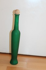 grüne, sehr dekorative Flasche Dekoration Flasche grün mit Korken wie neu!