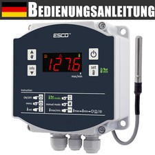 TEMPERATURREGLER Thermoregler Thermostat TEMPERATURSCHALTER fühler 230V 12V 24V 