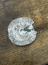 Henry viii hammered silver - hammered,