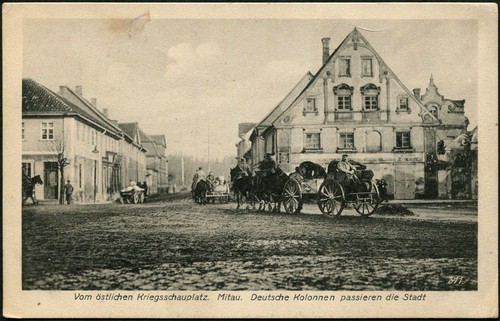 Wwi feldpost 1916 - feldpost, mitau
