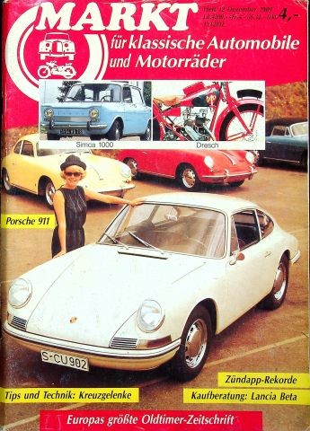 Oldtimer markt 1989 - oldtimer, 12/1989