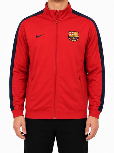 Nike jacke barcelona - fc, zipper