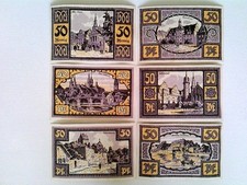 Banknoten, Notgeld, Stadt