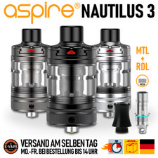 Aspire Nautilus 3 Clearomizer MTL DL 4ml Tank Verdampfer mit BVC Fertigcoil