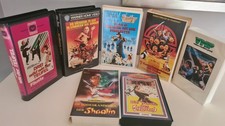 7 Videokassetten VHS,  Shaolin Kung Fu, Asiatische Kampfkunst