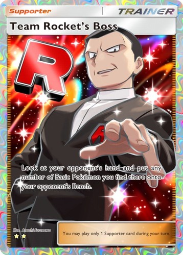 Digital team rocket boss - rocket's,