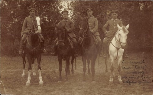 Foto deutsche soldaten in - ak,