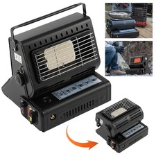 1,3KW Gasheizung Camping Gas Kocher Butan Gaskartuschen Keramik Gasheizstrahler