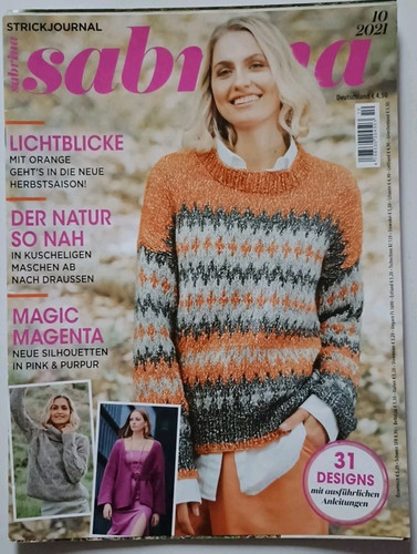 Sabrina strickjournal 2021 - sabrina, 10-2021
