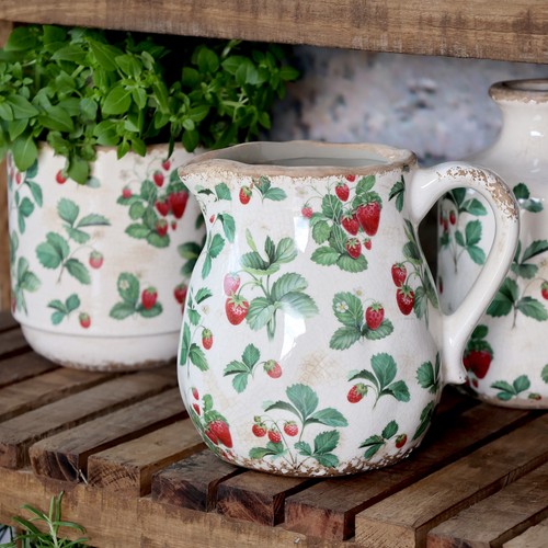 Chic antique blumentopf - blumentopf, kanne