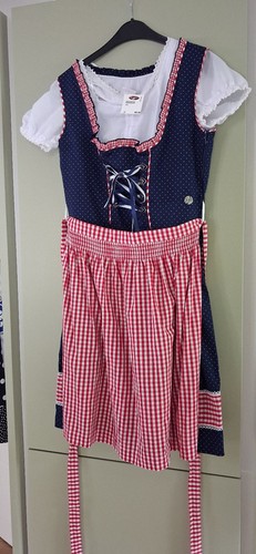Dirndl blau rot weiß von - dirndl,