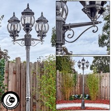 Vintage Wegeleuchte aus Metall